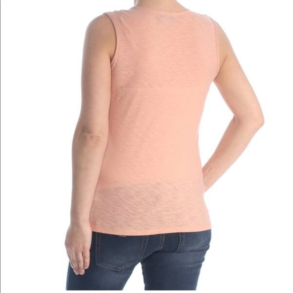 CeCe M French Riviera Top Sand - Picture 2 of 2